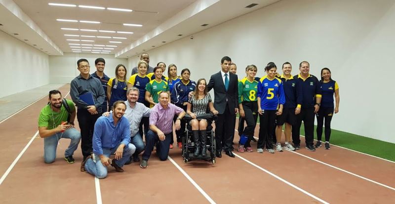 Mara Gabrilli visita Centro de Treinamento Paralímpico em São Paulo