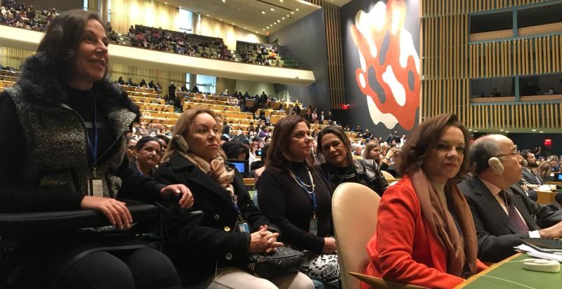 Na sede da ONU, Mara Gabrilli participa de reunião da Comissão sobre a Situação da Mulher