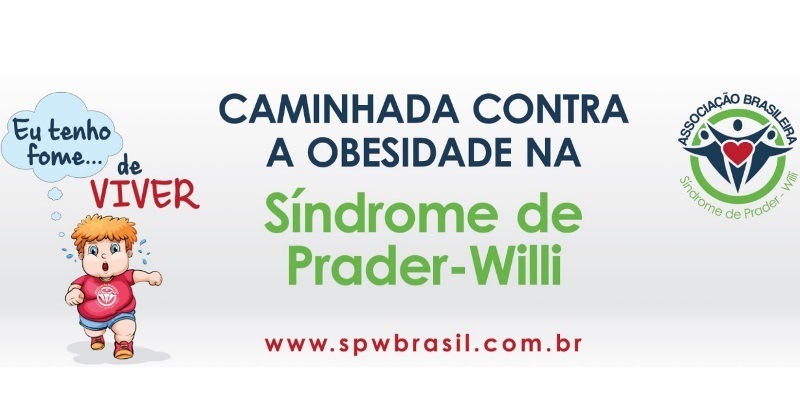 Pessoas com Síndrome de Prader-Willi, familiares e amigos se reúnem para Caminhada Contra a Obesidade em SP