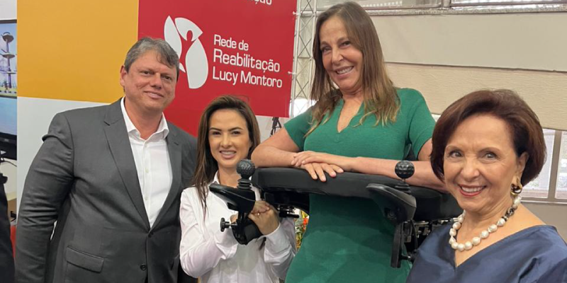 Senadora Mara Gabrilli celebra parceria com empresa francesa para fornecimento de exoesqueleto