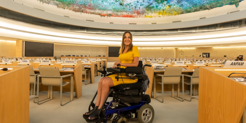 Mara Gabrilli representa o Senado em Conferência da ONU sobre pessoas com deficiência