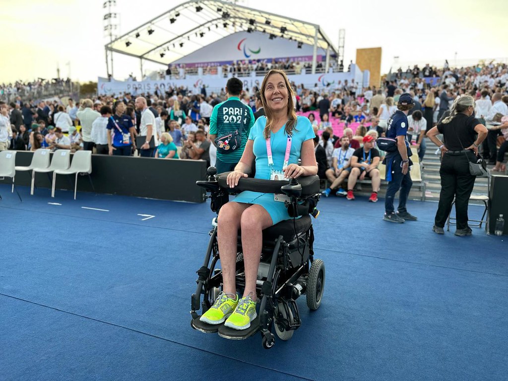 Mara Gabrilli representa Senado na abertura dos Jogos Paralímpicos de Paris